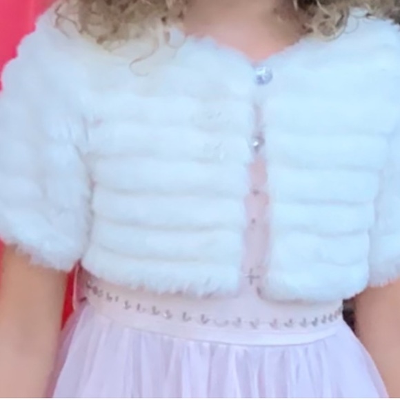 H&M Other - H&M faux fur bolero - shrug cozy warm costume dressy